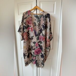 Floral Kimono Wrap